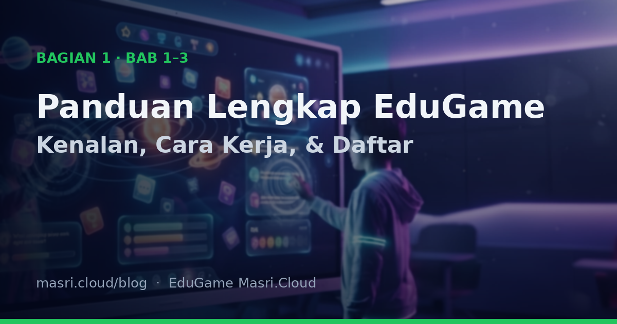Panduan Lengkap EduGame: Media Pembelajaran Interaktif Bertenaga AI untuk Guru